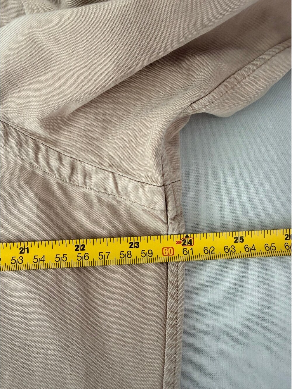 Ralph Lauren Khaki Button-Down Oxford Shirt - Picture 7 of 9